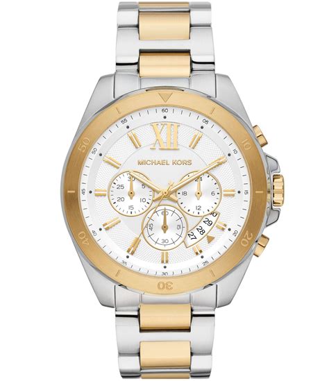 silver michael kors watch dillards|michael kors silver watch .